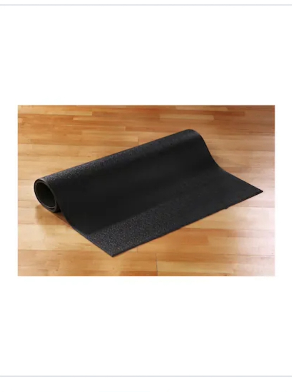 Ifit Black Heavy-Duty Floor Mat NIB